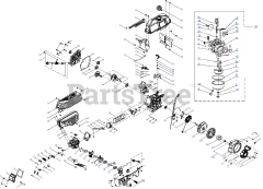 Cub Cadet 675-QUA - Cub Cadet 243cc Engine att