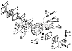Echo CS-302 - Echo Chainsaw Carburetor