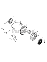Cub Cadet RZT-L46 (17AFCACT056) - Cub Cadet 46" RZT Zero-Turn Mower (2013) Kohler SV715-3027 Oil Pan Lubrication