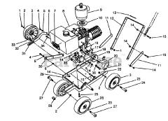 Toro 58431 - Toro Edger, 3.5hp (SN: 007000001 - 007999999) (1987)
