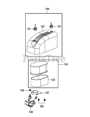 MTD 4P90HUA - MTD Engine 4P90HUA Air Intake