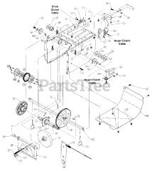 Ranch King 31A-614E205 - Ranch King Snow Thrower (1998) (Mid States Distributor)