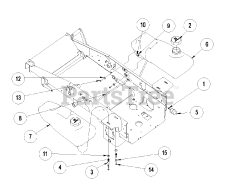 EverRide 991400 (EZKW2352S) - EverRide Hornet 52" Zero-Turn Mower, 23hp Kawasaki (SN: 010000 & Above)