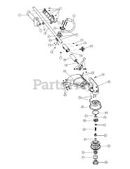 Bolens BL 26 SS (41AD26SC965) - Bolens String Trimmer Boom and Trimmer Parts BL26SS