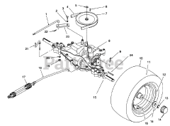 Toro 70081 (11-32) - Toro Rear-Engine Riding Mower (SN: 079000001 - 079999999) (1997)
