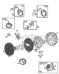 Briggs & Stratton 404437-0116-01 - Briggs & Stratton Horizontal Engine