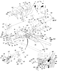 MTD 196-491-000 - MTD 36" Snow Thrower Attachment (1986)