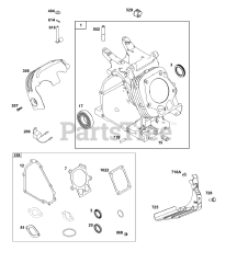Briggs & Stratton 19L232-0428-G1 - Briggs & Stratton Horizontal Engine
