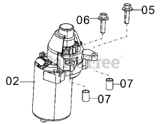 Subaru Robin EA190VS5010 (EA190V) - Subaru Robin Engine 710 Electric Device