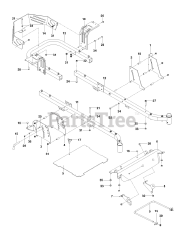 Husqvarna RZ 4222 F (966659401-03) - Husqvarna 42" Zero-Turn Mower (2013-05) FRAME