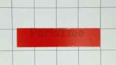 Snapper 1706085 Decal-Orange Strip Fo