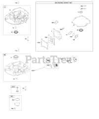 Briggs & Stratton 122S02-0008-H1 - Briggs & Stratton Vertical Engine Gasket Set-Engine, Sump