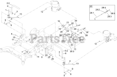 Toro 74054 (4000) - Toro 60" Z Master Zero-Turn Mower (SN: 418030240 - 418290391) Motion Control Assembly