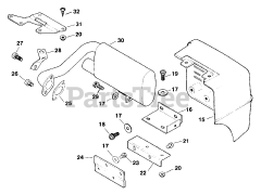 Kohler M8-301509 - Kohler Magnum Engine, Basic Version, 8hp, 6kW Exhaust 12-2-87 TP-2201-C
