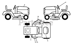 RedMax YT 2448 F (960430293-00) - RedMax 48" Yard Tractor, 24hp (2018-10)