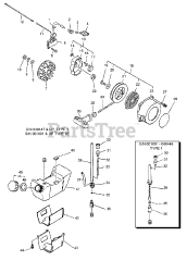 Echo SRM-3800 - Echo String Trimmer (Type 1) Ignition, Starter, Fuel System