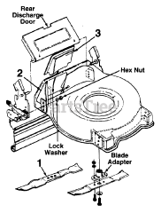 White Outdoor 190-082-190 - White Outdoor 21" Mulching Kit (1994)