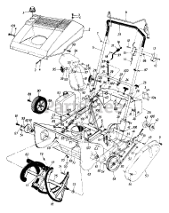 White Outdoor SB-400 (312-192-190) - White Outdoor Snow Boss Snow Thrower (1992)