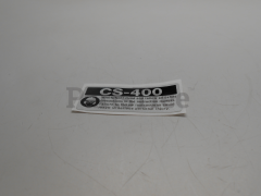 Echo X503007390 Label, Model - image 2