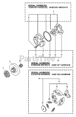 Echo CS-670 - Echo Chainsaw (SN: 03001001 - 03999999)