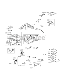 Briggs & Stratton 126432-0237-E1 - Briggs & Stratton Horizontal Engine Controls, Governor Spring, Ignition