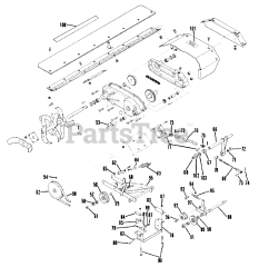 Toro 77-36TL01 - Toro 36" Tiller Attachment (1977)