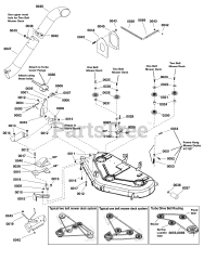 Simplicity 1696450 A-01 - Simplicity Turbo Collection System for 44" & 50" Mower Deck