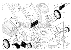 Murray 21P67H30 (96137002200) - Murray 21" Walk-Behind Mower (2013)