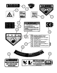 Snapper EFRP 2167517BV (84695) - Snapper 21" Walk-Behind Mower, 6.75hp DECALS PT. 1