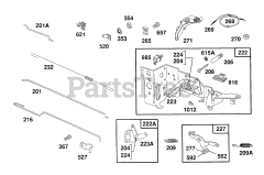 Briggs & Stratton 261777-0155-01 - Briggs & Stratton Vertical Engine