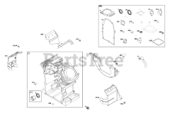 Briggs & Stratton 359447-0119-E1 - Briggs & Stratton Horizontal Engine Cylinder Group