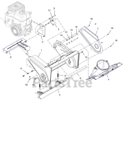 Ariens 938029 (SS 21) - Ariens Professional 21" Snow Blower, Ariens AX 208cc engine