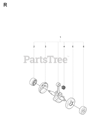 Husqvarna 327 LX - Husqvarna String Trimmer (SN: 20080900001 - 20090100000) CRANKSHAFT