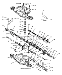 Toro 70141 (12-32) - Toro Rear-Engine Riding Mower (SN: 059000001 - 059999999) (1995)