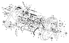 Turf Power 212-430-095 - Turf Power Tiller (1992) (Cenex) Transmission