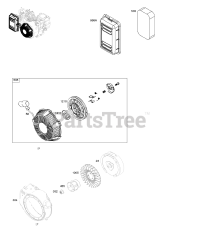 Briggs & Stratton 13U132-0001-G1 - Briggs & Stratton Horizontal Engine