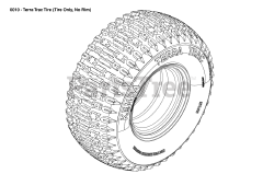 Ferris 5106751X1 - Ferris Terra Trac Tire, 26 X 12-12