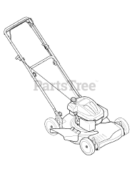 Yard-Man 12A-26MB055 - Yard-Man Walk-Behind Mower (2008) (Walmart)