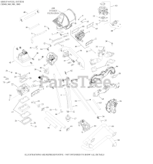Kohler CH960-2005 - Kohler Command PRO Engine, Basic Version, 36hp, 999cc 08 Fuel System