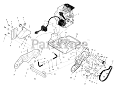 Murray 621540x85NA - Murray 21" Snow Thrower (2003)