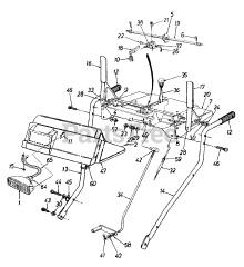 Huskee 314-616E131 - Huskee Snow Thrower (1994) (Tractor Supply)