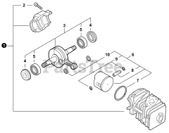 Echo CS-271 T - Echo Chainsaw (SN: C21313001001 - C21313999999)