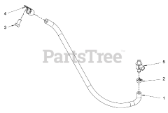 Briggs & Stratton 076151-04 - Briggs & Stratton 48kW Liquid Cooled Home Standby Generator Engine Service Parts - Oil Drain (80017610_80014157)
