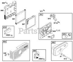 Briggs & Stratton 12E802-0808-01 - Briggs & Stratton Vertical Engine