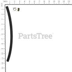 Snapper 394045 Use 791880: Pipe/Clamp Assy - image 3