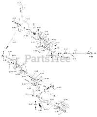 Toro 1-0630 (D-200) - Toro Lawn Tractor (1974) Brake, Speed Control Linkage (cont-D)