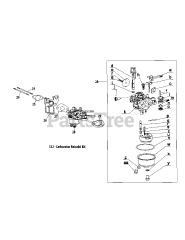 Troy-Bilt 170-LU - Troy-Bilt Engine 170-LU Carburetor