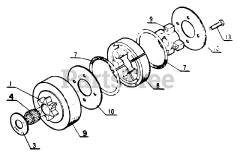 Echo CS-100 - Echo Chainsaw Clutch