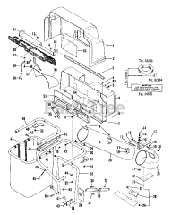 Ariens 812004 - Ariens 26" Bagger-Vac (SN: 000101 & Above)