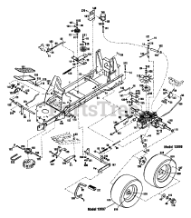 Troy-Bilt 13097 - Troy-Bilt Hydro LTX Lawn Tractor (SN: 130970100101 & Above)